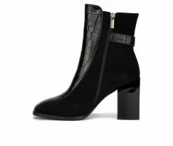 Cheapest 🎉 Women's Torgeis Fontaine Booties Black ❤️ -Journee shop 3 766