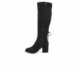 Deals 😀 Women's Journee Collection Leeda Wide Calf Knee High 🥾 Boots Black ⭐ -Journee shop 3 77