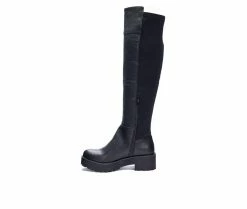 Outlet 😉 Women's Dirty Laundry Manifest Knee High 🥾 Boots Black 👏 -Journee shop 3 780