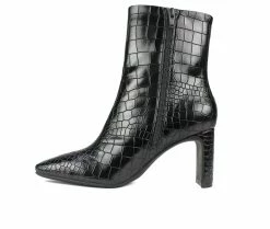 Outlet ⌛ Women's Seven Dials Nicole Booties Black ✨ -Journee shop 3 785