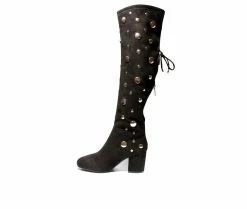 Cheap ❤️ Women's 2 LIPS TOO Too Len Over-The-Knee 🥾 Boots Black 🎁 -Journee shop 3 793