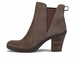 Hot Sale ❤️ Women's Baretraps Dasha Chelsea 🥾 Boots Oak 🎉 -Journee shop 3 806