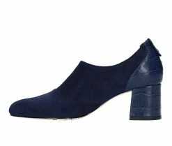 Deals ⌛ Women's Bella Vita Caraway Booties Navy Suedette ⭐ -Journee shop 3 822