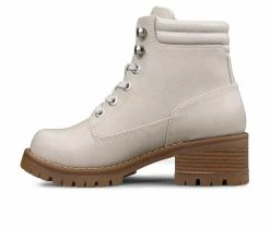 Best reviews of ⌛ Women's Lugz Flirt Hi Zip Lugged Lace-Up 🥾 Boots Nimbus/Gum 🥰 -Journee shop 3 830