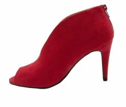Best deal β Women's Ellen Tracy Alssa Peep Toe Booties Red π 9 Best deal β Women's Ellen Tracy Alssa Peep Toe Booties Red π -Journee shop 3 835