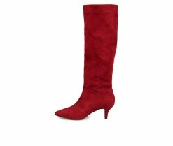 Coupon ✨ Women's Journee Collection Vellia Wide Calf Knee High 🥾 Boots Wine ✔️ 9 Coupon ✨ Women's Journee Collection Vellia Wide Calf Knee High 🥾 Boots Wine ✔️ -Journee shop 3 841