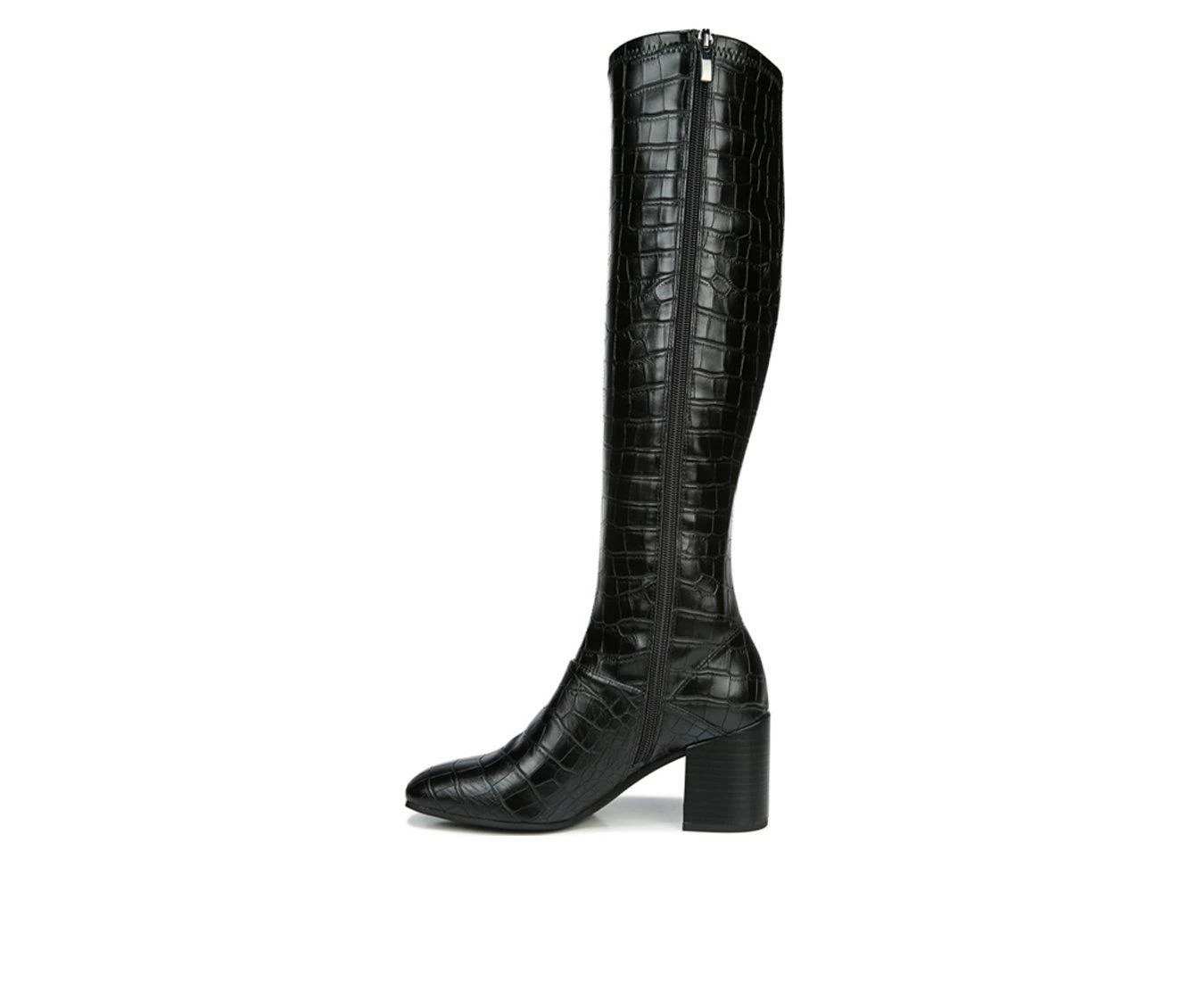Hot Sale ๐ Women's Franco Sarto Tribute Knee High ๐ฅพ Boots Black Croco ๐ 4 Hot Sale ๐ Women's Franco Sarto Tribute Knee High ๐ฅพ Boots Black Croco ๐ - Image 4