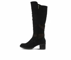 Deals ❤️ Women's SPRING STEP Gemisola Knee High 🥾 Boots Black 🔔 -Journee shop 3 892