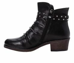 Cheap 🔥 Women's Propet Roxie Heeled Booties Black 🎁 -Journee shop 3 907