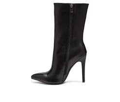 Best Sale βοΈ Women's Rag & Co Nagini Booties Black 𧨠9 Best Sale βοΈ Women's Rag & Co Nagini Booties Black 𧨠-Journee shop 3 913