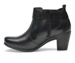 Hot Sale ⭐ Women's Pazstor Britany Heeled Booties Black 😉 -Journee shop 3 926