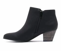 Cheapest ⭐ Women's Chelsea Crew Logan Heeled Booties Black ✔️ -Journee shop 3 936