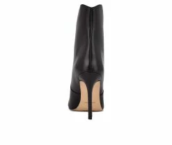Flash Sale π Women's Nine West Tolate Heeled Booties Black Leather π 9 Flash Sale π Women's Nine West Tolate Heeled Booties Black Leather π -Journee shop 3 940