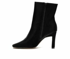 Flash Sale 👍 Women's Gabrielle Union Everlee Heeled Booties Black 🥰 -Journee shop 3 949