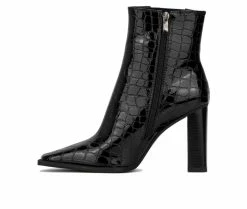 Cheapest 🌟 Women's Gabrielle Union Darla Heeled Chelsea 🥾 Boots Black 🤩 -Journee shop 3 950