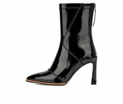 Budget 👍 Women's Gabrielle Union Xiomara Heeled Booties Black ✔️ -Journee shop 3 952