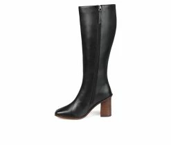 Coupon 🎁 Women's Journee Signature Tamori-WC Knee High 🥾 Boots Black ❤️ -Journee shop 3 966