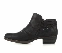 Budget ✨ Women's Sugar Tali Booties Black 🎁 -Journee shop 3 982