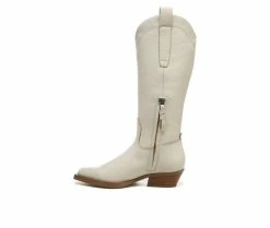 Top 10 ⌛ Women's Franco Sarto Liandra Western 🥾 Boots Putty 🛒 -Journee shop 3 992