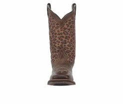 New 👏 Women's Laredo Western 🥾 Boots Astras Western 🥾 Boots Tan/Multi ✔️ -Journee shop 4 1006