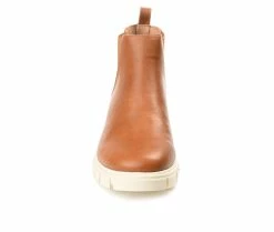 Cheapest 😉 Women's Journee Collection Rorke Chelsea Booties Tan 👏 -Journee shop 4 104