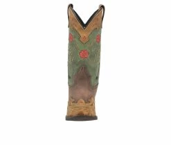 Cheap ⌛ Women's Laredo Western 🥾 Boots Miss Kate Western 🥾 Boots Brown/ Teal 🔔 -Journee shop 4 1040