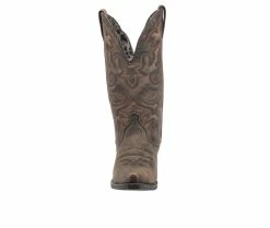 Best Pirce 🥰 Women's Laredo Western 🥾 Boots Access Western 🥾 Boots Black ⌛ -Journee shop 4 1045