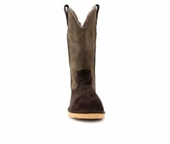 Discount ⭐ Women's Superlamb Cowboy Winter 🥾 Boots Brown 🎉 -Journee shop 4 1080