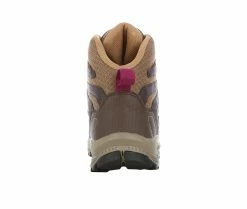 Buy 🎁 Women's Northside Croswell Mid Waterproof Hiking 🥾 Boots Brown/Wine 🧨 -Journee shop 4 1123