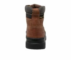 Budget 🔔 Women's AdTec 6" Steel Toe Work 🥾 Boots Brown 👍 -Journee shop 4 1134