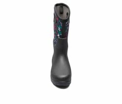Discount 🥰 Women's Bogs Footwear Neo-Classic Cartoon Flower Winter 🥾 Boots Black Multi 🌟 -Journee shop 4 1137