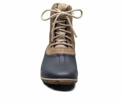 Deals 👏 Women's Bogs Footwear Classic Casual Tall Lace Leather Rain 🥾 Boots Taupe Multi ✨ -Journee shop 4 1142