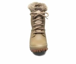 Discount 🥰 Women's Bogs Footwear 👩 Womens Arcata Cozy Chevron Winter 🥾 Boots Taupe 🛒 -Journee shop 4 1145