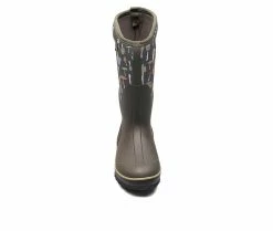 Budget 👏 Women's Bogs Footwear Classic Tall Mushroom Winter 🥾 Boots Dk Green Multi ⌛ -Journee shop 4 1149