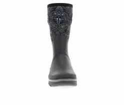 Best Sale ⭐ Women's Western Chief Bandana Neoprene Mid Rain 🥾 Boots Black ⌛ -Journee shop 4 1160