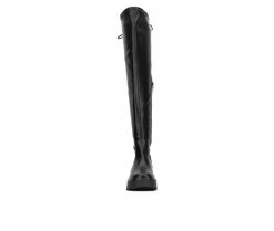 Deals 😀 Women's Fashion To Figure Nadine XWC Over The Knee 🥾 Boots Black Wide 🥰 -Journee shop 4 140
