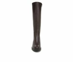 Outlet ✔️ Women's LifeStride Blythe- Wide Calf Knee High 🥾 Boots Dark Brown ⌛ -Journee shop 4 185