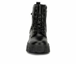 Brand new π Women's Olivia Miller Alexa Platform Combat π₯Ύ Boots Black π― 10 Brand new π Women's Olivia Miller Alexa Platform Combat π₯Ύ Boots Black π― -Journee shop 4 220
