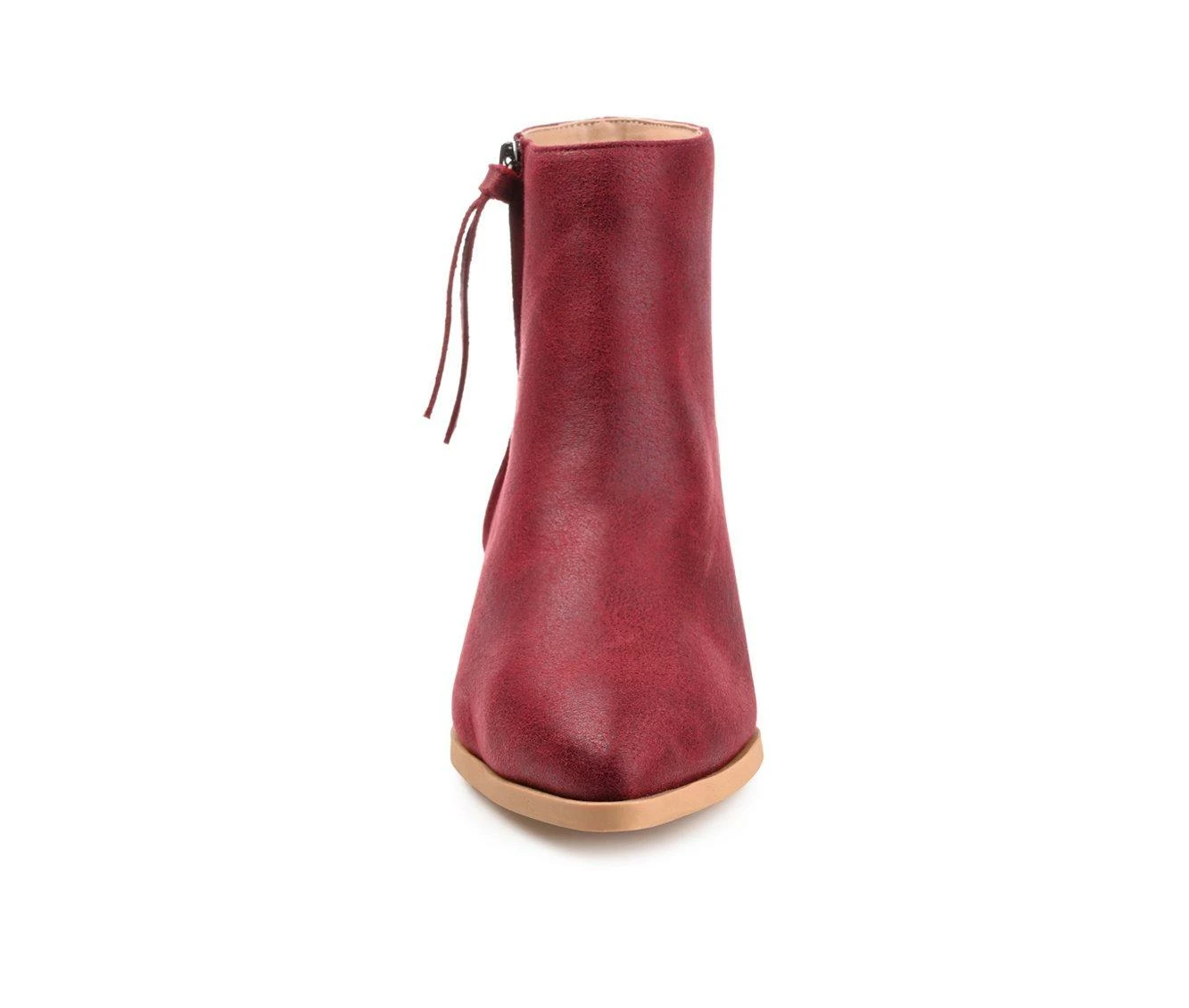 Hot Sale βοΈ Women's Journee Collection Sadiya Booties Wine π 5 Hot Sale βοΈ Women's Journee Collection Sadiya Booties Wine π - Image 5