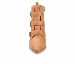 Discount 🌟 Women's Journee Collection Winsley Booties Tan 🎉 -Journee shop 4 229