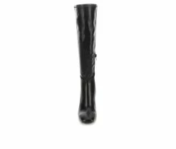 Best deal ✔️ Women's Madden Girl Winsloww Knee High 🥾 Boots Black 2 😉 -Journee shop 4 23
