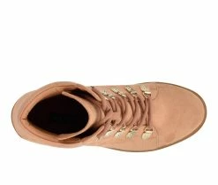 Top 10 π Women's Nine West Qwork Lace Up Heeled Booties Tan π 10 Top 10 π Women's Nine West Qwork Lace Up Heeled Booties Tan π -Journee shop 4 268