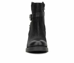 Promo 🔔 Women's Vintage Foundry Co Madison Heeled Booties Black 🧨 -Journee shop 4 278