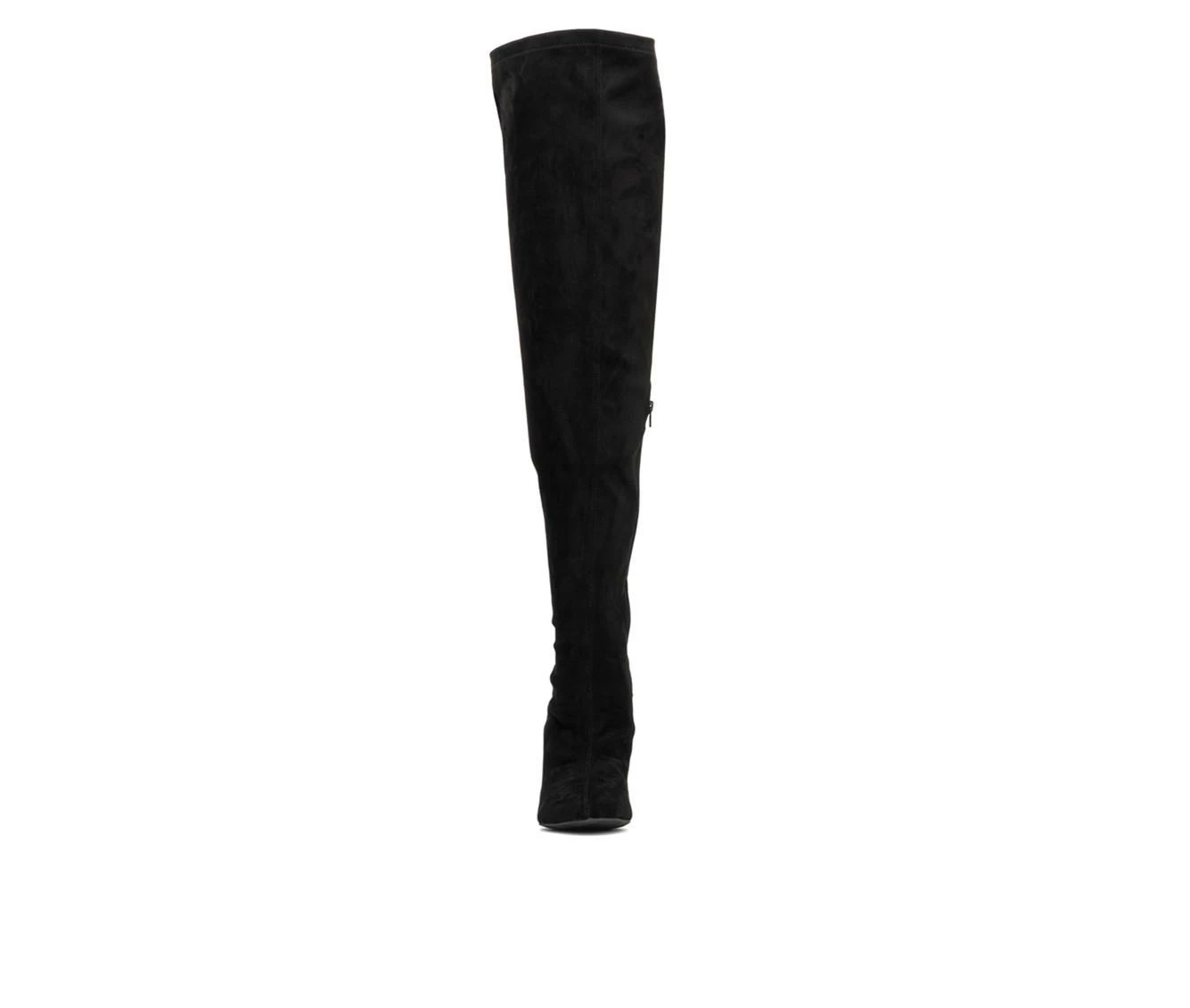 Budget π₯° Women's Fashion To Figure Larissa XWC Over The Knee Heeled π₯Ύ Boots Black Wide 𧨠5 Budget π₯° Women's Fashion To Figure Larissa XWC Over The Knee Heeled π₯Ύ Boots Black Wide 𧨠- Image 5