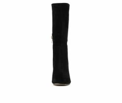 Deals ✨ Women's Gabrielle Union Leticia Knee High Wedge 🥾 Boots Black 💯 -Journee shop 4 305