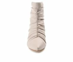 Wholesale 😀 Women's Journee Collection Chevi Booties Beige 😉 -Journee shop 4 306