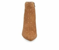 Brand new ✨ Women's Journee Collection Rossia Heeled Booties Tan ✨ -Journee shop 4 315