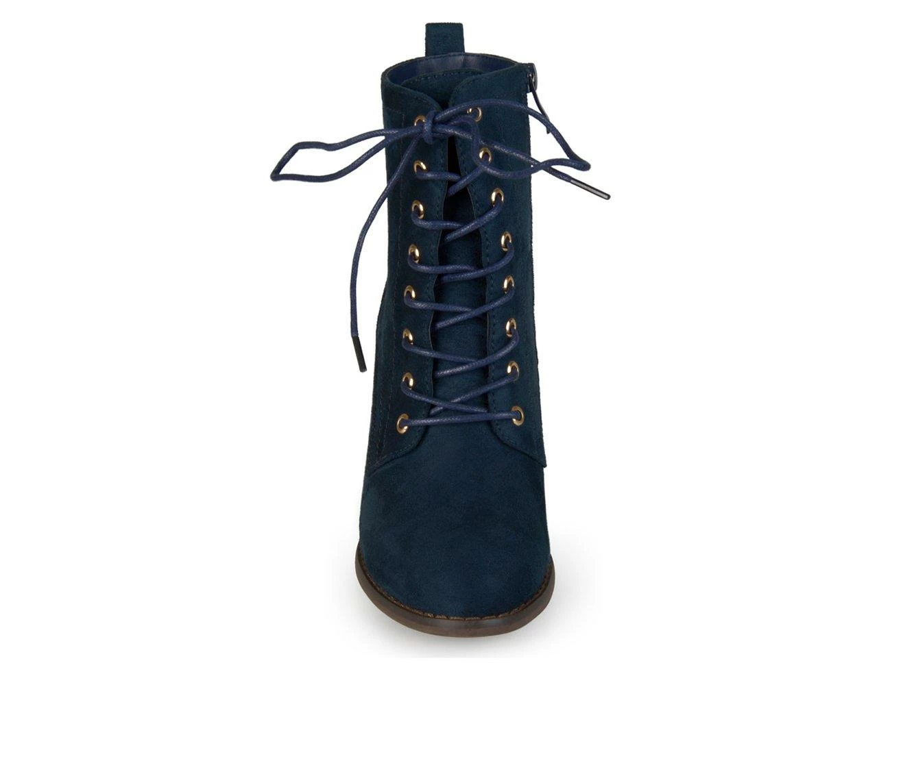 Best Pirce π₯ Women's Journee Collection Baylor Lace-Up Booties Blue π 5 Best Pirce π₯ Women's Journee Collection Baylor Lace-Up Booties Blue π - Image 5