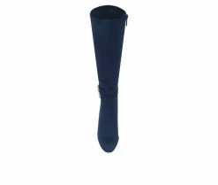 Cheap 🛒 Women's Impo Ovidia Knee High 🥾 Boots Midnight Blue W 🎉 -Journee shop 4 376