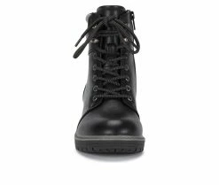 Hot Sale 👏 Women's Baretraps Akira Lace Up Booties Black 💯 -Journee shop 4 382